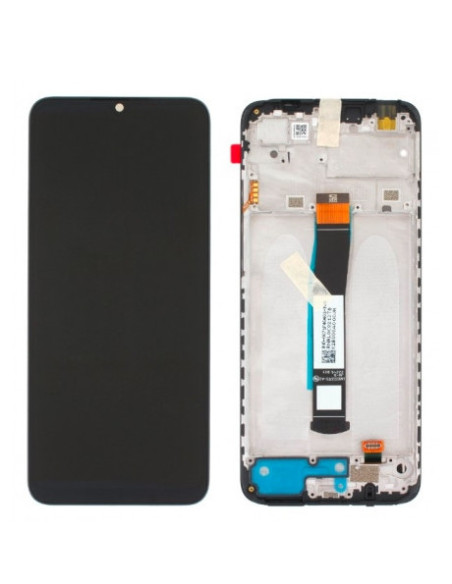 Pantalla completa para Mi Redmi 10C /Poco C40 2022 Con Marco Negro (OEM)