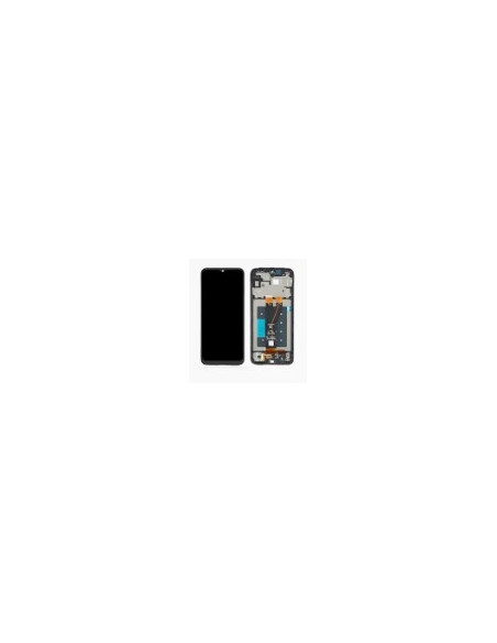 Pantalla completa para Samsung A145F/A146B (A14 4G/5G) Con Marco Negro NON EU(Original Service Pack)