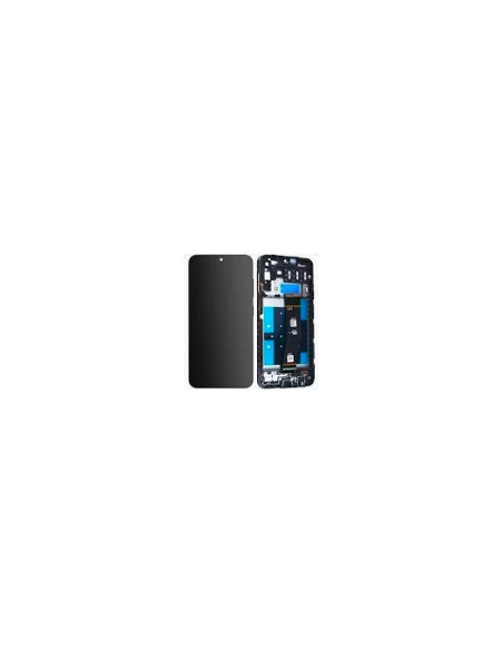 Pantalla completa para Samsung A145P/A145R (A14 4G 2023) Con Marco Negro (Original Service Pack)