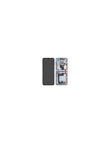 Pantalla completa para Samsung Galaxy Z Flip 4 5G / F721 Plata (Original)