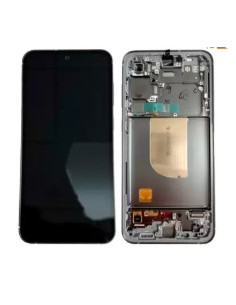 Pantalla completa para Samsung Galaxy S23 (S911B/DS) Con Marco Gris (Original)