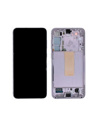 Pantalla completa para Samsung Galaxy S23 (S911B/DS) Con Marco Lavanda (Original)