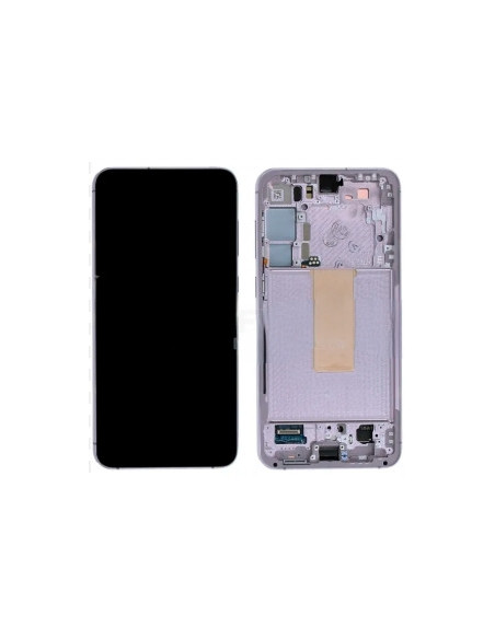 Pantalla completa para Samsung Galaxy S23 (S911B/DS) Con Marco Lavanda (Original)