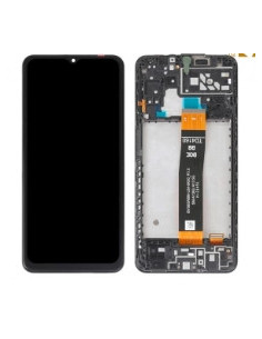 Pantalla completa para Samsung A04s (A047F) Con Marco Negro (Original)