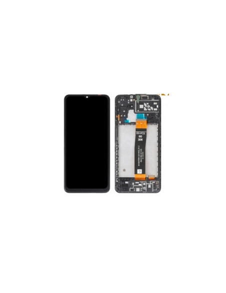 Pantalla completa para Samsung A04s (A047F) Con Marco Negro (Original)