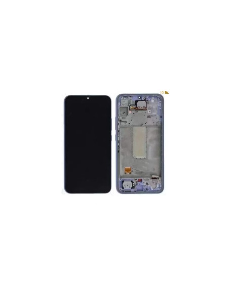 Pantalla completa para Samsung A34 5G / A346 Con Marco Morado (Original)