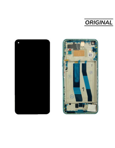 Pantalla para Xiaomi Mi 11 Lite 5G NE / 11T Lite Con Marco Verde (Original Service Pack)