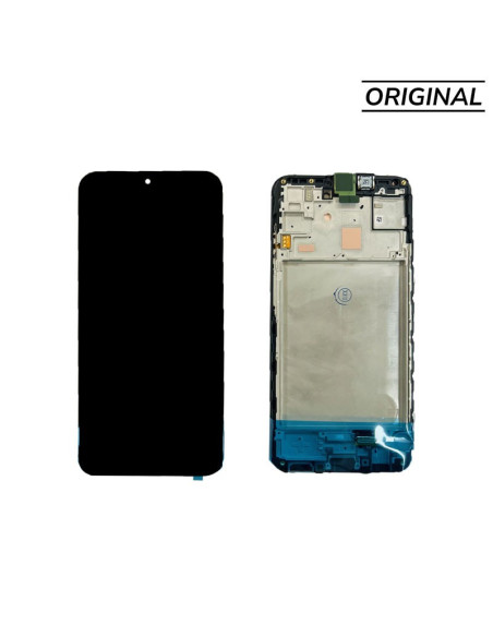 Pantalla completa para Samsung A15 4G/5G (A155 / A156) SM-A155F Con Marco Negra (Original Service Pack)