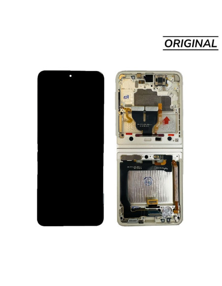 Pantalla para Samsung Z Flip 3 5G /F711 Crema (Original Service Pack)