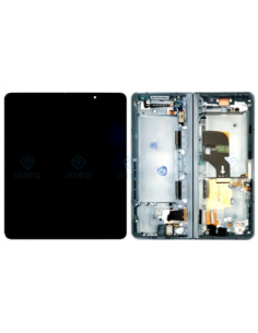 Pantalla completa para Samsung Z Fold 4 5G (2022) Inner Con Marco Verde (Original Service Pack)