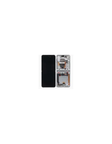 Pantalla para Samsung Z Flip 3 5G /F711 Plata (Original Service Pack)