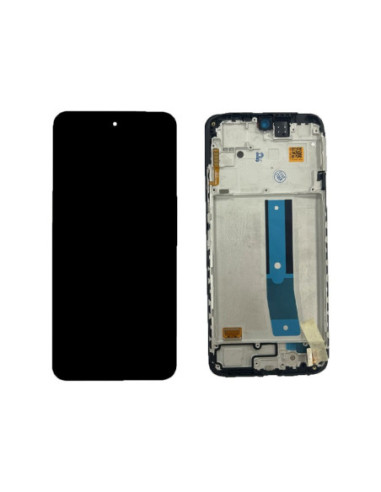 Pantalla completa para Mi Redmi Note 12S(4G) (2023) Con Marco Negro (Original Service Pack)