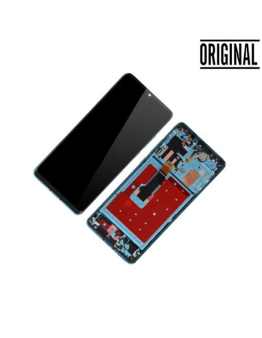 Pantalla para Huawei P30 Pro (2019) Con Marco New Code AURORA Azul Oled
