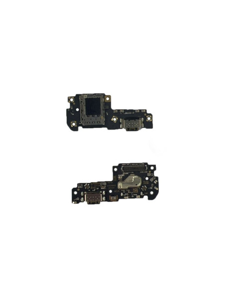 Placa De Conector De Carga USB Tipo-C Con Lector De Tarjeta SIM para Xiaomi Redmi Note 12 Pro 5G / Poco X5 Pro 5G