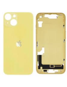 Chasis con Tapa para Iphone 14 Plus con lentes y MagSafe Amarillo