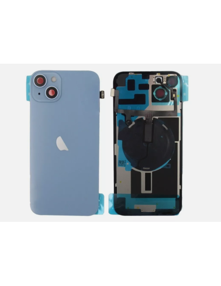 Chasis con Tapa para Iphone 14 Plus con lentes y MagSafe Azul