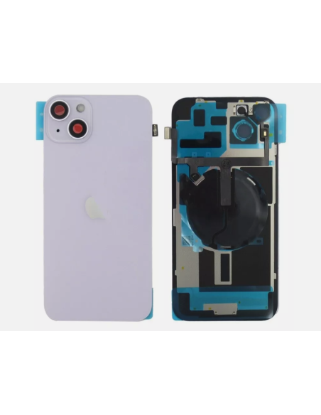Chasis con Tapa para Iphone 14 Plus con lentes y MagSafe Morado