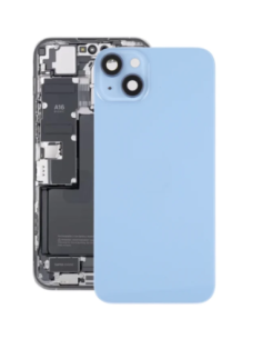 Chasis con Tapa para Iphone 14 con lentes y MagSafe Azul