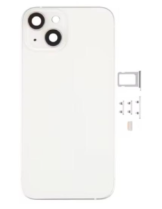 Chasis con Tapa para Iphone 14 con lentes y MagSafe Blanco