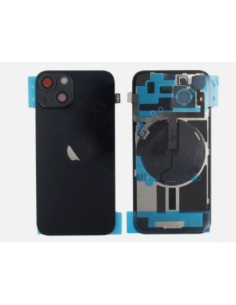 Chasis con Tapa para Iphone 14 con lentes y MagSafe Negro