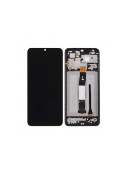 Pantalla completa para Mi Redmi 12C 2023 Con Marco Negro (Original)