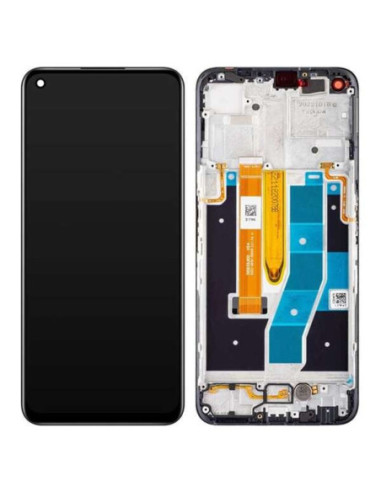 Pantalla completa para Realme 9 PRO (RMX3471, RMX3472) Con Marco Negra (Original Service Pack)