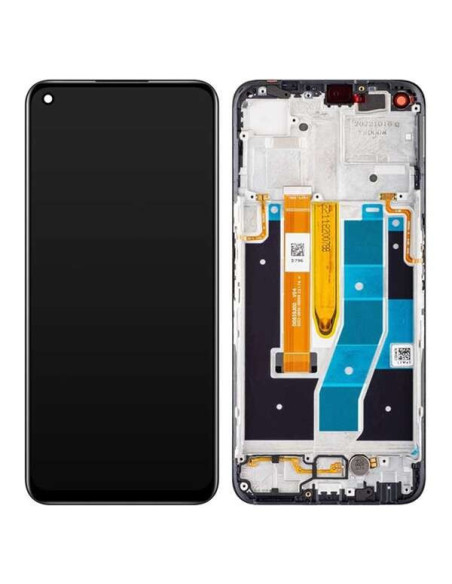 Pantalla completa para Realme 9 PRO (RMX3471, RMX3472) Con Marco Negra (Original Service Pack)