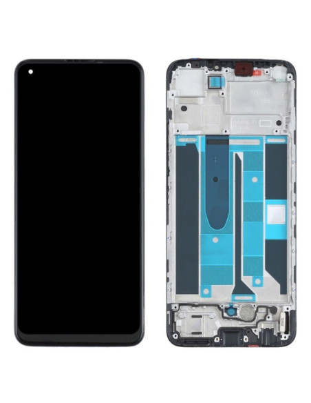 Pantalla completa para Realme 8 PRO (RMX3081) Con Marco Negra (Original)