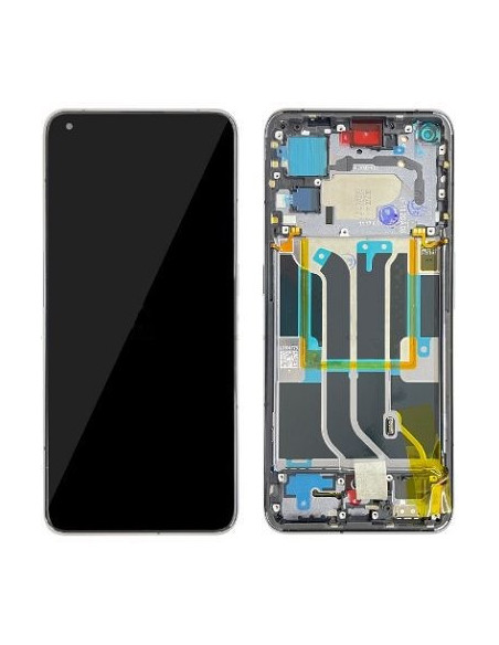 Pantalla completa para Realme GT 2 PRO 5G (RMX3301, RMX3300) Con Marco Negra (Original)