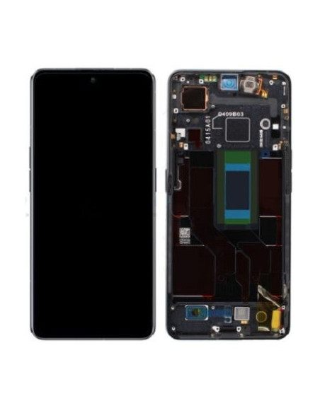 Pantalla completa para OPPO RENO 8 PRO 5G (CPH2357) Con Marco Negra (Original)