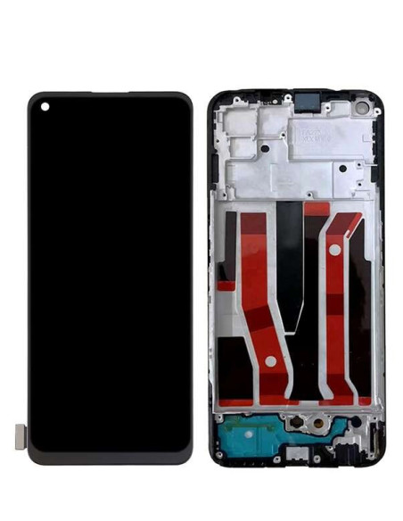 Pantalla completa para OPPO RENO 5 Z 5G (CPH2211) Con Marco Negra (Original)