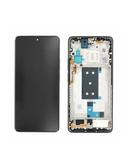 Pantalla completa para Mi Poco F4 5G (22021211RG / 22021211RI) Con Marco Plata (Original)