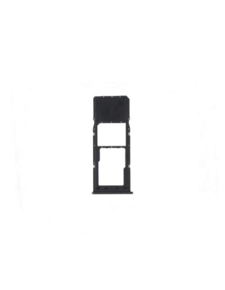 Bandeja SIM/SD para Samsung A02S /A025 Negra