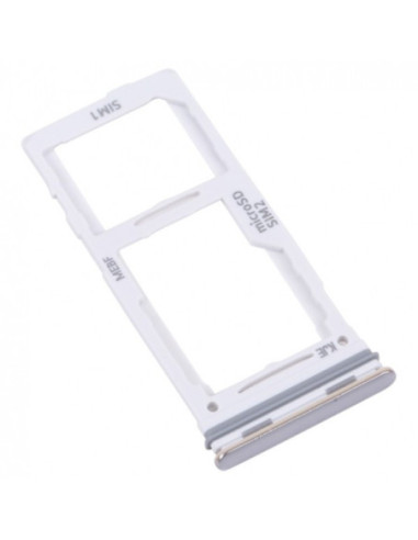 Bandeja SIM/SD para Samsung M52 5G (M526) Plata