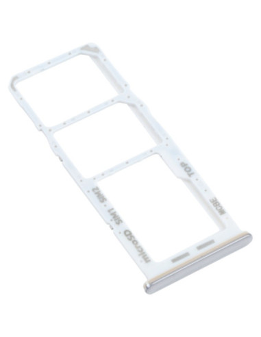 Bandeja SIM/SD para Samsung M32 (M325) / M32 5G (M326) Plata