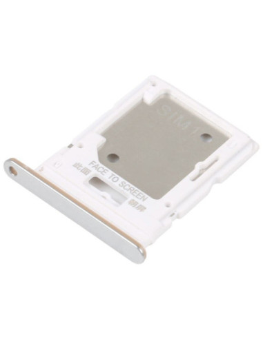 Bandeja SIM/SD para Redmi Note 11 Pro 4G / 5G / POCO X4 Pro 5G Plata