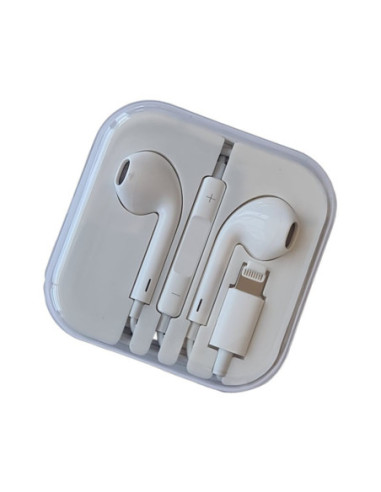 Auricular In Ear Conector Lightning Con Microfono (Sin NecesidadBluetooth) Premium