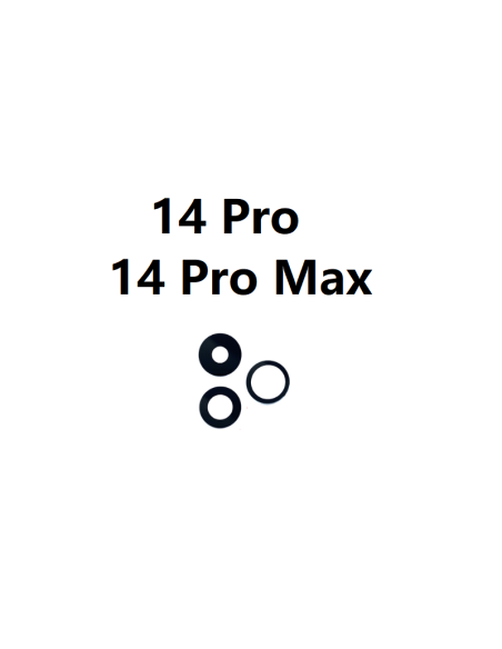 Lente de Camara para iPhone 14 Pro//14 Pro Max Original