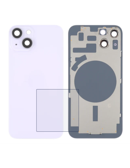 Tapa Trasera Para IPhone 14 Plus-Purpura con Lente+Magsafe