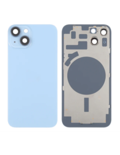 Tapa Trasera Para IPhone 14 Plus -Azul con Lente+MagSafe 2