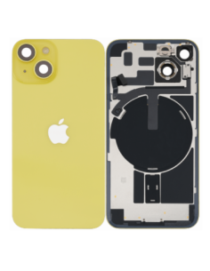 Tapa Trasera Para IPhone 14 - con Lente+MagSafe-Amarillo 2