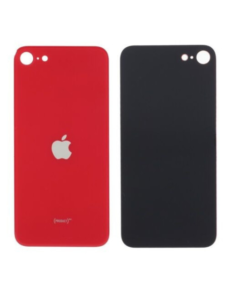 Trasera Para IPhone SE 2020 Color Rojo
