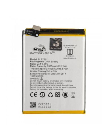 Bateria Para OPPO Find X2 Lite (BLP755/ Reno3/ Reno3 Pro/ Find X2 Neo 5G)