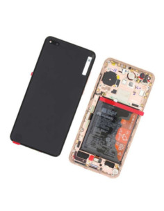 Pantalla para Huawei P40 Con Marco Oro (Original Service Pack) 2