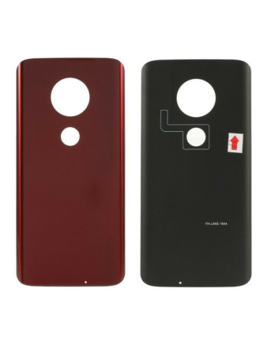 Tapa trasera para Motorola  G7 Plus Rojo
