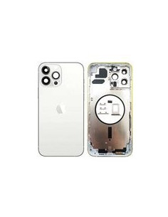 Chasis con Tapa Trasera para iPhone 13 Pro Max Blanco 2