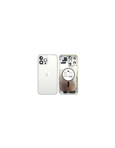 Chasis con Tapa Trasera para iPhone 13 Pro Max Blanco