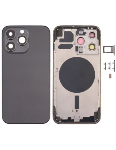 Chasis con Tapa Trasera para iPhone 13 Pro Max Grafito