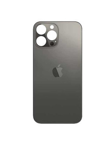 Tapa trasera para iPhone 13 Pro Max Gris Grafito calidad original (zona de camara y tapa unificada)