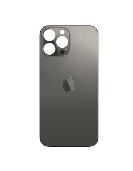 Tapa trasera para iPhone 13 Pro Max Gris Grafito calidad original (zona de camara y tapa unificada)